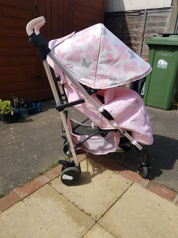 my babiie butterfly pram